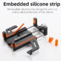 WEST BIKING Phone Holder Motorcycle Electric Bicycle Mobile Phone Support Aluminum Alloy Five Claws Mechanical Bike Phone Holder: 3 - 5 Days Free Delivery Only UK - Image 3