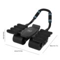 Abdominal Workout Roller with 8 Elbow Support Abdominal Fitness Wheel Automatic Rebound for Exercising Shoulder Arm Leg Muscles: 3 - 5 Days Free Delivery Only UK - Image 6