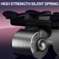 2-Wheel Ab Roller with Elbow Support Auto Rebound Abdominal Trainer Anti-Slip Handle & Counter Display for Core Workout: 3 - 5 Days Free Delivery Only UK - Image 3