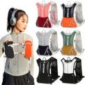 Hydration Running Vest Breathable Lightweight Running Vest Reflective Outdoors Hydration Pack for Hiking Trail Running: 3 - 5 Days Free Delivery Only UK