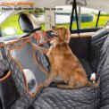 Universal Waterproof pet car seat cover，dog car seat cover for back seat with Mesh Window Double-layer thickening Anti-dirty: 3 - 5 Days Free Delivery Only UK - Image 2