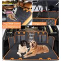 Universal Waterproof pet car seat cover，dog car seat cover for back seat with Mesh Window Double-layer thickening Anti-dirty: 3 - 5 Days Free Delivery Only UK - Image 3