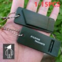 1-15PC High Decibel Survival Whistle Portable Safety Emergency Whistle Rescue Signaling First Aid Tool for Hiking Camping Travel: 3 - 5 Days Free Delivery Only UK