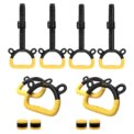 Gymnastics Rings with Adjustable Straps Gym Ring Buckles Multi-Function Strength Training Equipment for Physical Training: 3 - 5 Days Free Delivery Only UK - Image 4