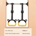 Gymnastics Rings with Adjustable Straps Gym Ring Buckles Multi-Function Strength Training Equipment for Physical Training: 3 - 5 Days Free Delivery Only UK