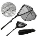Fishing Landing Net Telescopic Folding Fishing Net Freshwater Saltwater Durable Hand Net for Kayak Boat Fishing Bass Pike: 3 - 5 Days Free Delivery Only UK