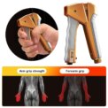 10-120Kg Adjustable Hand Grip Strengthened Forearm Strengthened Hand Gripper for Muscle Building and Injury Recovery: 3 - 5 Days Free Delivery Only UK