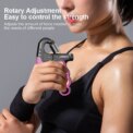 Hand Grip Strengthener 5-100Kg Adjustable Resistance Wrist Expander Anti Slip Ergonomic Hand Strength Exerciser with Counter: 3 - 5 Days Free Delivery Only UK - Image 4
