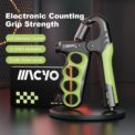Hand Grip Strengthener 5-100Kg Adjustable Resistance Wrist Expander Anti Slip Ergonomic Hand Strength Exerciser with Counter: 3 - 5 Days Free Delivery Only UK