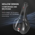 WEST BIKING Gel Comfort Bicycle Saddle Soft Shock Absorbing MTB Mountain Road Bike Saddle Breathable Hollow Cycling Cushion Seat: 3 - 5 Days Free Delivery Only UK - Image 4