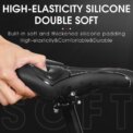 WEST BIKING Gel Comfort Bicycle Saddle Soft Shock Absorbing MTB Mountain Road Bike Saddle Breathable Hollow Cycling Cushion Seat: 3 - 5 Days Free Delivery Only UK - Image 3