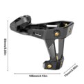 Bicycle Bottle Holder Saddle Mount Adapter Lightweight Bike Saddle Drink Cup Cage Adapter Saddle Kettle Holder Extension Adapter: 3 - 5 Days Free Delivery Only UK - Image 6