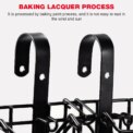Folding Bicycle Basket Rust Proof Quick Release Frame Basket Foldable Fold-Up Bike Cargo Rack for Outdoor Cycling Travel Basket: 3 - 5 Days Free Delivery Only UK - Image 5