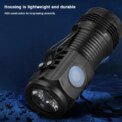 Mini LED Flashlight USB C Rechargeable with Clip Small Flashlights 3 Light Modes Hat Clip Light for EDC Camping Hiking Emergency: 3 - 5 Days Free Delivery Only UK - Image 4