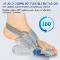 Bunion Corrector Toe Separator Foot Hallux Valgus Braces Orthotics Feet Bone Adjuster Correction Toe Straightener Foot Care Tool: 3 - 5 Days Free Delivery Only UK - Image 4