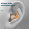 Silicone Earplugs Waterproof Swimming Ear Plugs Noise Reduction Ear Protector for Sleeping Diving Soft Nano Silica Gel Earplug: 3 - 5 Days Free Delivery Only UK - Image 2