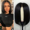 Short Straight Bob Wig with Lace Front, Natural Look Synthetic Hair for Women: 3 - 5 Days Free Delivery Only UK - Image 5