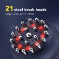 Electric Meridian Body Massage Brush Lymphatic Drainage Machine Microcurrent Anti Cellulite Guasha Physiotherapy Apparatus: 3 - 5 Days Free Delivery Only UK - Image 3