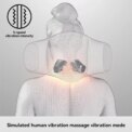 Electric Neck Massager Sleep Pillow Cervical tretch Heating Hot Compress Vibration Relieve Fatigue For Head Neck Shoulders: 3 - 5 Days Free Delivery Only UK - Image 2