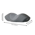 Electric Neck Massager Sleep Pillow Cervical tretch Heating Hot Compress Vibration Relieve Fatigue For Head Neck Shoulders: 3 - 5 Days Free Delivery Only UK - Image 6