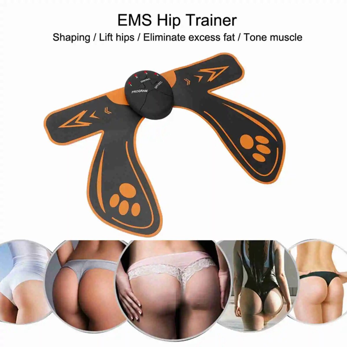 3 Types EMS Hip Trainer Buttock Lifting Massage Device Hip Muscle Stimulation Massager: 3 - 5 Days Free Delivery Only UK - Image 3
