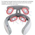 Cervical Massager 16 Modes USB Smart Pulse Heating 4 Head Neck Massager for Neck Tension Relax Muscles Vibrator Heating Massager: 3 - 5 Days Free Delivery Only UK - Image 4