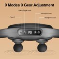6-head Fascia LCD display Gun Vibration Body Muscle Relaxer Massage Gun Back Waist Massager Neck Shoulder Thigh massaged: 3 - 5 Days Free Delivery Only UK - Image 5