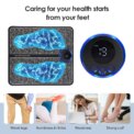 Rechargeable Electric Foot Massager Pad Electrostimulator Massage Mat EMS Muscle Massager Relax Feet Massage Fitness : 3 - 5 Days Free Delivery Only UK - Image 2