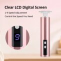 2 In1 Electric File For Feet Pedicure Machine Dead Skin Remover Callus Foot Grinding Trimmer Rechargeable Foot Care Tool: 3 - 5 Days Free Delivery Only UK - Image 4