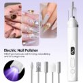 Professional Electric Nail Drill Machine Nails Grinding Polishing Dead Skin Removal Art Sanding File Pen Manicure Machine: 3 - 5 Days Free Delivery Only UK