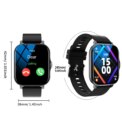 Hot Smart watch, multi-function sports smart watch, wireless call/wireless music, multiple APP message reminders: 3 - 5 Days Free Delivery Only UK - Image 2