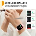 Hot Smart watch, multi-function sports smart watch, wireless call/wireless music, multiple APP message reminders: 3 - 5 Days Free Delivery Only UK - Image 6