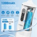 Sejoy H13 Water Dental Flosser Portable 4 Modes Rechargeable Oral Irrigator Waterproof IPX6 for Home : 3 - 5 Days Free Delivery Only UK - Image 3
