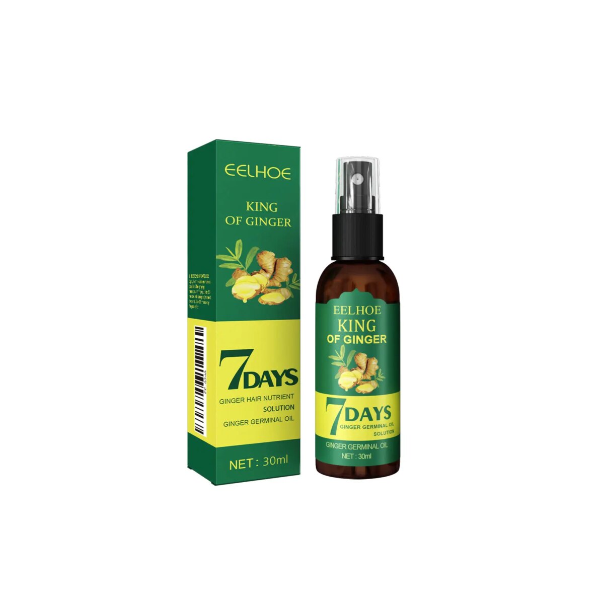 EELHOE Ginger Hair Care Spray Strengthening Hair Root Nourishing Scalp Promote Hair Growth Repair : 3 - 5 Days Free Delivery Only UKHair Care Oil Spray: 3 - 5 Days Free Delivery Only UK - Image 6