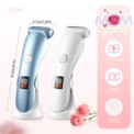 5-in-1 Women's Electric Shaver - Wet and Dry Removal of Face, Eyebrows, Legs and Armpits - Portable Bikini Trimmer, Rechargeable USB Charging, Stainless Steel Blade, Gentle and Effective Shaving, Pink Gift Box Includes, Bikini Hair Removal Agent: 3 - 5 Days Free Delivery Only UK - Image 6