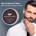 4pcs/set Beard Growth Kit For Men Hair Enhancer Thicker Mustache Grooming Beard Care Oil Moisturizer Wax Balm With Roller Comb: 3 - 5 Days Free Delivery Only UK - Image 4
