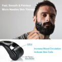 4pcs/set Beard Growth Kit For Men Hair Enhancer Thicker Mustache Grooming Beard Care Oil Moisturizer Wax Balm With Roller Comb: 3 - 5 Days Free Delivery Only UK - Image 3