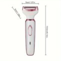 Women Electric Hair Removal Device Electric Epilator Wet And Dry with Nose Eyebrow Trimmer Razor Cleaning brush for Leg Arm: 3 - 5 Days Free Delivery Only UK - Image 6