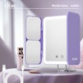 SEJOY Makeup Mirror with Lights, 1X 3X 7X Magnifying Mirror, Touch Control, Trifold Makeup Mirror, Portable LED Makeup Mirror: 3 - 5 Days Free Delivery Only UK
