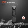MAXGROOM Man Body Hair Trimmer IPX7 Waterproof Pubic&Groin Hair Groomer Electric Ball Shaver with LED Light Rechargeable Trimmer: 3 - 5 Days Free Delivery Only UK - Image 2