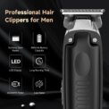 Sejoy Hair Clippers Men Kids Children Hair Trimmer Professional Cordless Barber Clippers Hair Cutting Kits with LED Display: 3 - 5 Days Free Delivery Only UK - Image 2