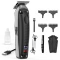 Sejoy Hair Clippers Men Kids Children Hair Trimmer Professional Cordless Barber Clippers Hair Cutting Kits with LED Display: 3 - 5 Days Free Delivery Only UK