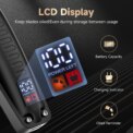 Sejoy Hair Clippers Men Kids Children Hair Trimmer Professional Cordless Barber Clippers Hair Cutting Kits with LED Display: 3 - 5 Days Free Delivery Only UK - Image 3