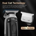 Sejoy Hair Clippers Men Kids Children Hair Trimmer Professional Cordless Barber Clippers Hair Cutting Kits with LED Display: 3 - 5 Days Free Delivery Only UK - Image 5