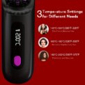 Electric Hair Straightener Brush Portable Fast Heating USB Rechargeable Negative Lons Professional Fashion Straightening Comb: 3 - 5 Days Free Delivery Only UK - Image 3