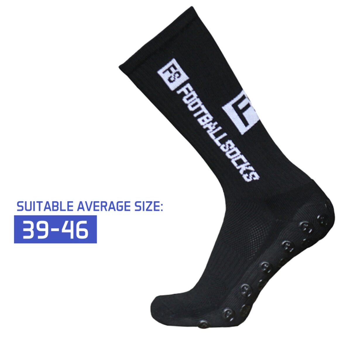 Lixada Outdoor Sports Running Socks Stretch Socks Athletic Football Soccer Socks Anti Slip Socks with Grips: 3 - 5 Days Free Delivery Only UK - Image 3