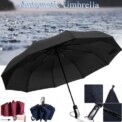 10 Bone Strong Windproof Umbrella Automatic Folding Umbrella Men Women Rainproof Sun Protection Umbrellas: 3 - 5 Days Free Delivery Only UK