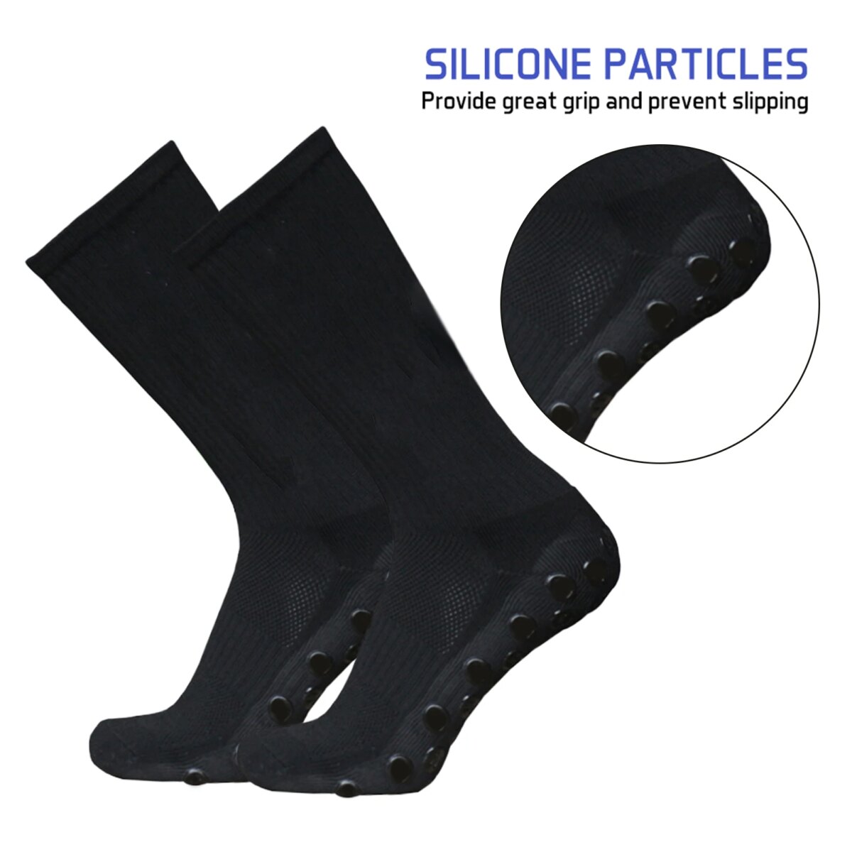 Outdoor Sports Running Socks Stretch Socks Athletic Football Soccer Socks Anti Slip Socks with Grips football socks: 3 - 5 Days Free Delivery Only UK - Image 5