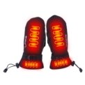 1 Pair Electric Heated Black Gloves Winter Cycling Motorcycle Moto Heating Gloves Warm Cold-Proof Rechargeable Thermal Skiing Mittens( NO POWER BANK INCLUDED): 3 - 5 Days Free Delivery Only UK