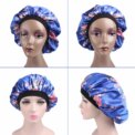 Women Floral Silk Night Sleep Cap Hair Bonnet Hat Head Cover Satin Turban Wrap: 3 - 5 Days Free Delivery Only UK - Image 5